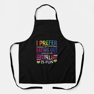 Gay Bisexual Pride Flag LGBTQ Apron