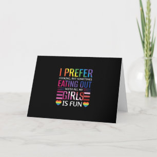 Gay Bisexual Pride Flag LGBTQ Card