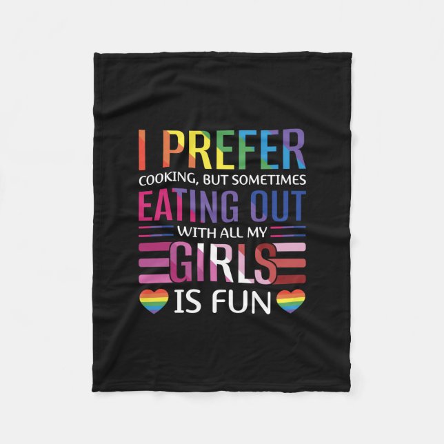 Gay Bisexual Pride Flag LGBTQ Fleece Blanket (Front)