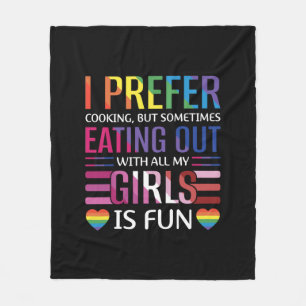 Gay Bisexual Pride Flag LGBTQ Fleece Blanket