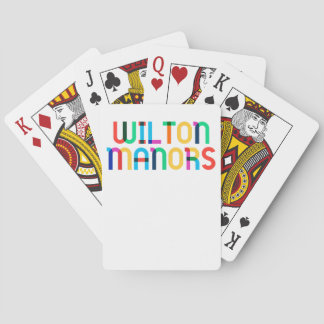 Gay-Borhood Pride - Wilton Manors Playing Cards