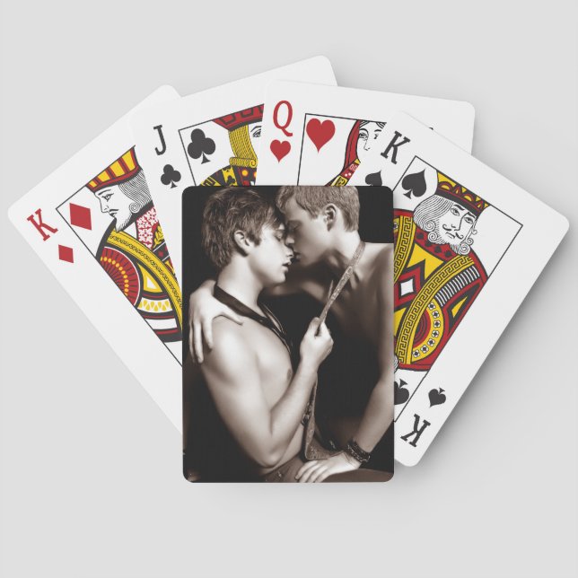 gay boy love cards (Back)