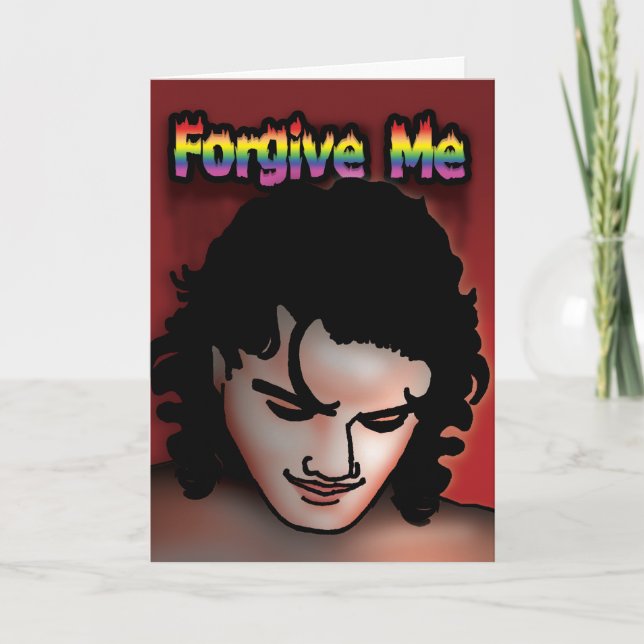 Gay Cards - Forgive Me (Front)