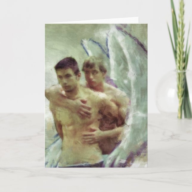 gay christmas cards (Front)