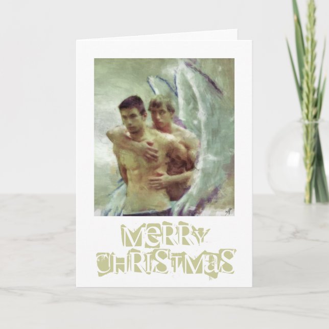 gay christmas cards (Front)