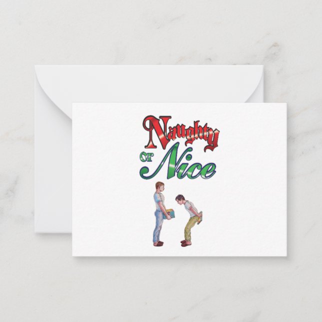 Gay Christmas Humour Card (Front)