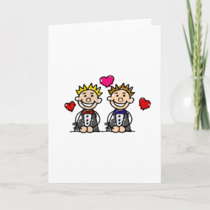 Gay Couple Card