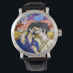 Gay Couple In The Style Of Ukiyo-e Japanese Art Watch<br><div class="desc">Gay Couple In The Style Of Ukiyo-e Japanese Art</div>