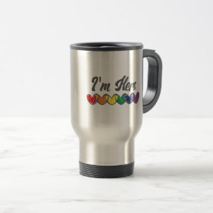 Gay Couples Matching LGBT Im Hers Gay Pride Travel Mug