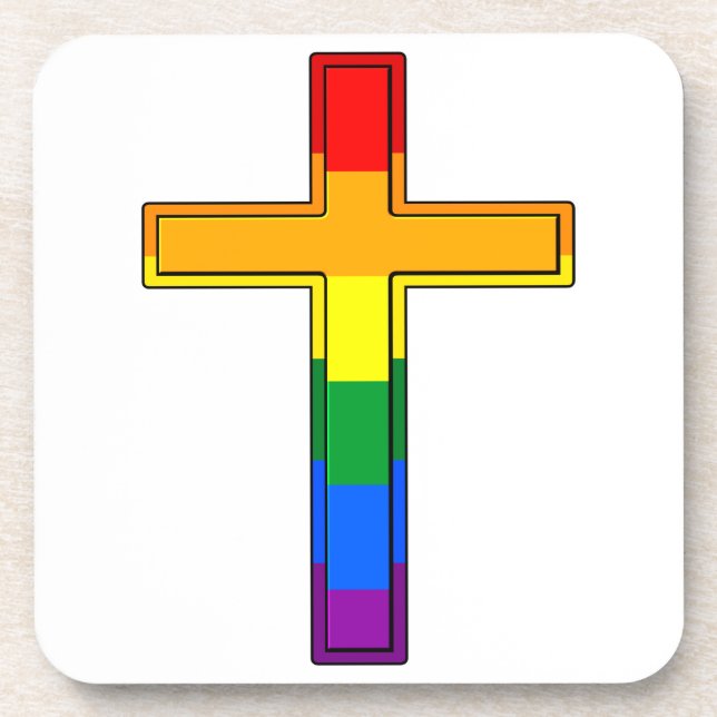 Gay Cross Coaster (Front)