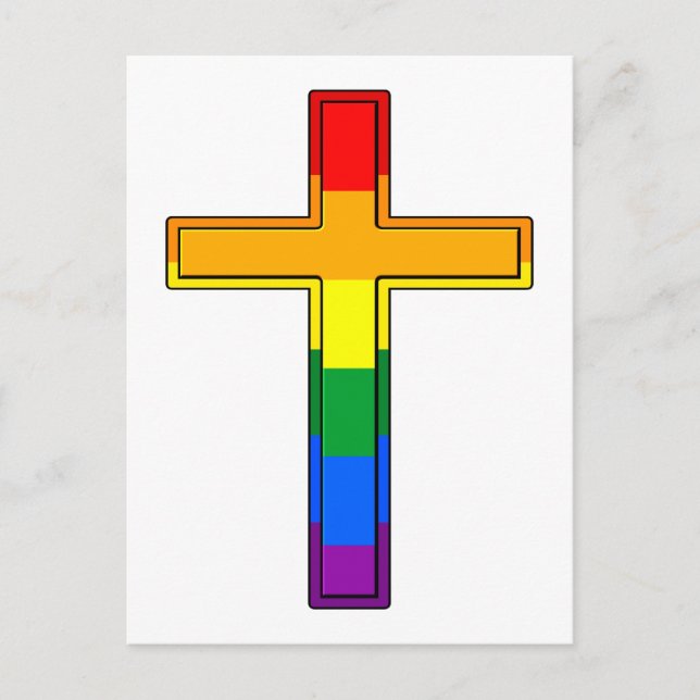 Gay Cross Postcard (Front)