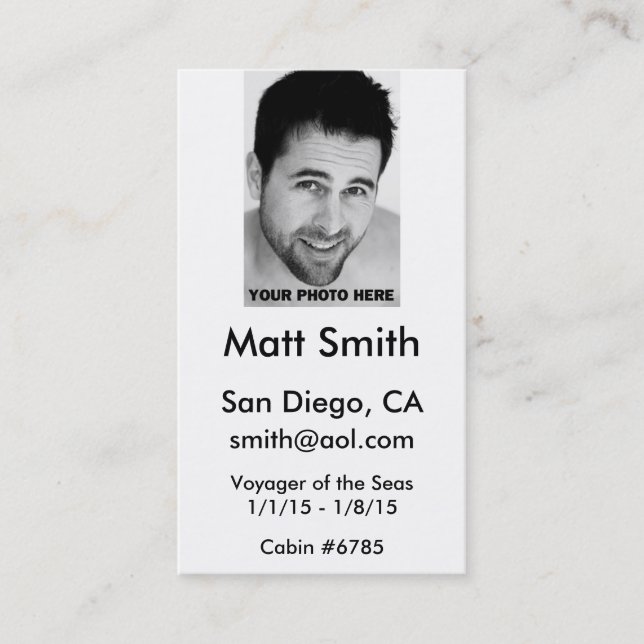 Gay Cruise Card (Front)