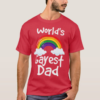 Gay Dad Gay Pride Lgbtq Pride T-Shirt
