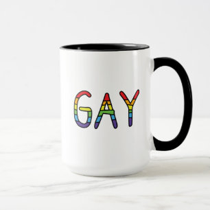 Gay Doodle Design Mug