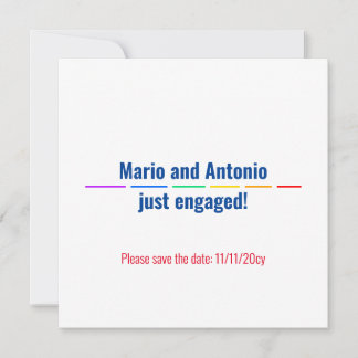 Gay Engaged