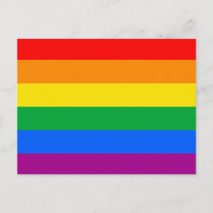 GAY FLAG ORIGINAL -.png Postcard