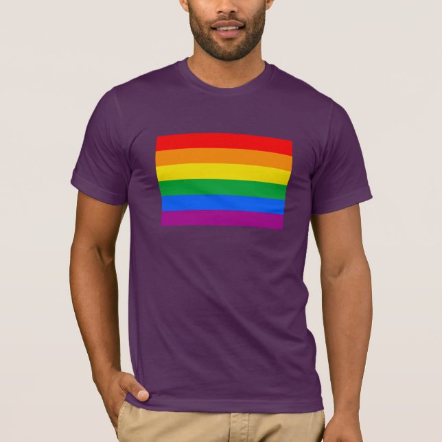 GAY FLAG ORIGINAL T-Shirt (Front)
