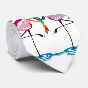 Gay Flamingos Tie