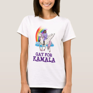 GAY FOR KAMALA BUMPER STICKER T-Shirt