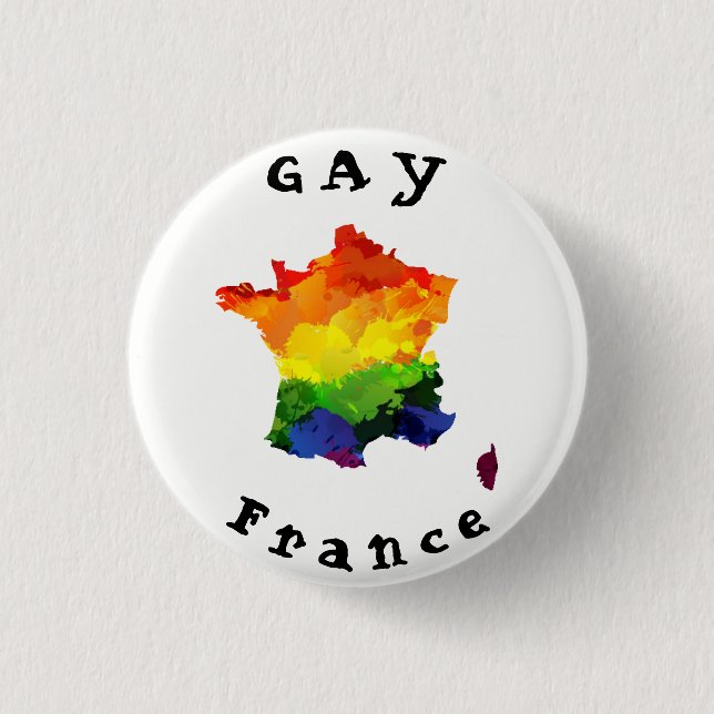 GAY France Badge (Front)