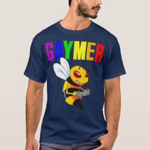 Gay Gaymer Geek Pride LGBT Video Game Lover Gift B T-Shirt