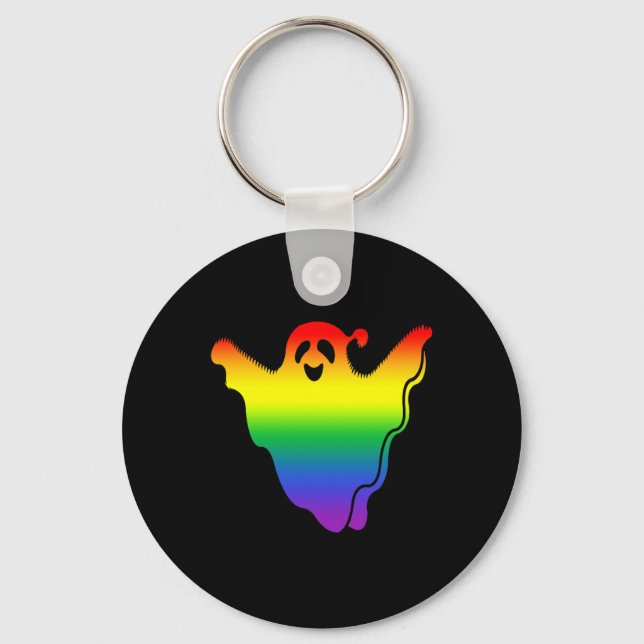 Gay Ghost  Key Ring (Front)