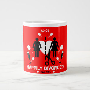 Gay Girl Divorce Survivor Mug