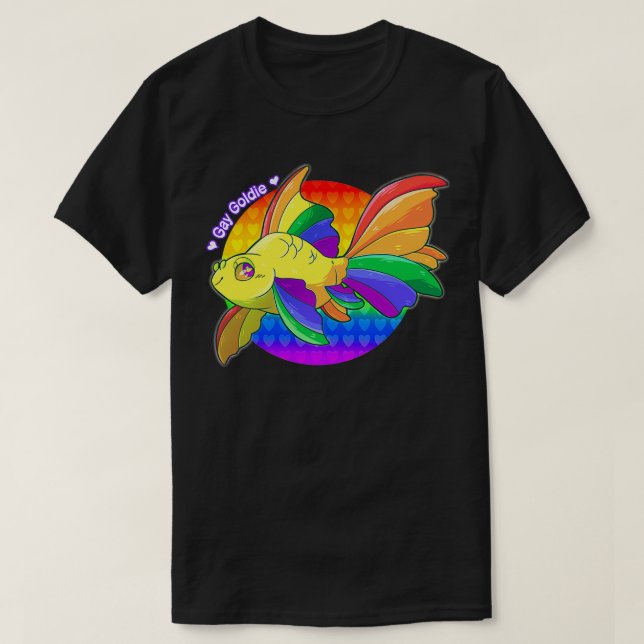 Gay Goldie T-Shirt (Design Front)