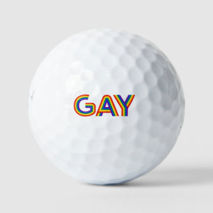 GAY GOLF BALLS
