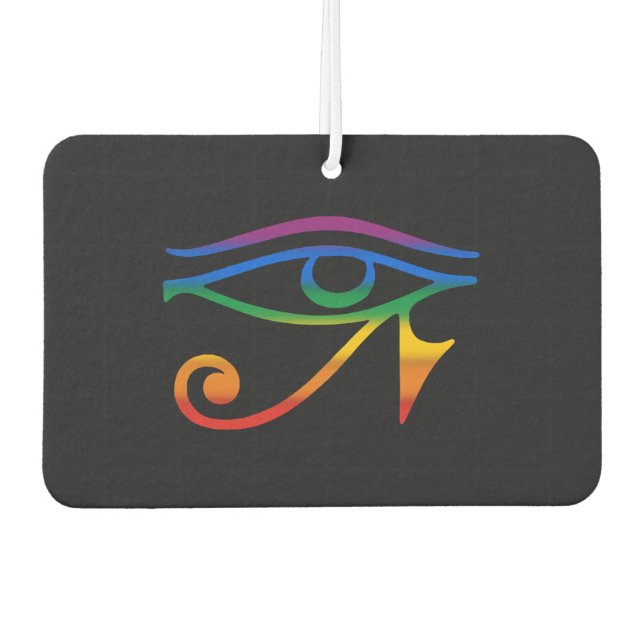 Gay Goth Pride Car Air Freshener (Front)