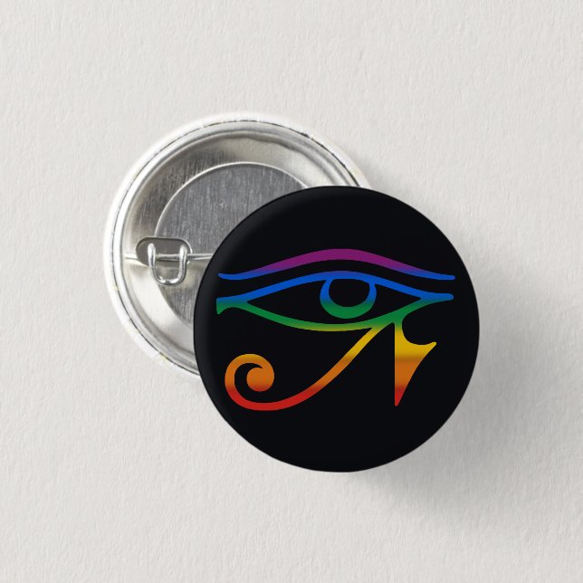 Gay Goth Pride Flag 3 Cm Round Badge (Front & Back)