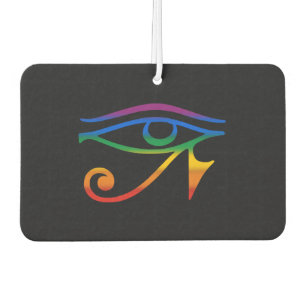 Gay Goth Pride Flag Car Air Freshener