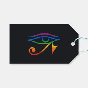Gay Goth Pride Flag Gift Tags