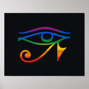 Gay Goth Pride Flag Poster
