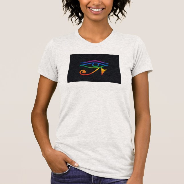 Gay Goth Pride Flag T-Shirt (Front)