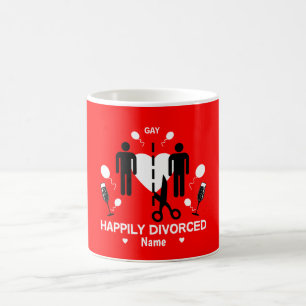 Gay Guy Divorce Party  Coffee Mug