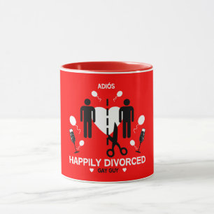 Gay Guy Divorce Survivor Mug