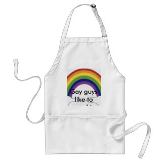 Gay guys like to cook! Apron