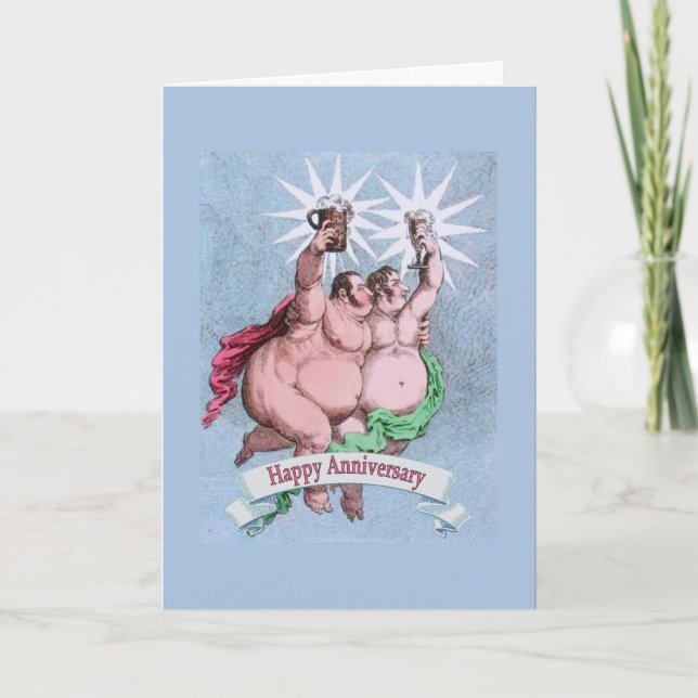 Gay Happy Anniversary Alternate Verse Card (Front)