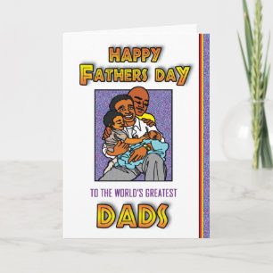 Gay - Happy Fathers Day - 2 Data Card