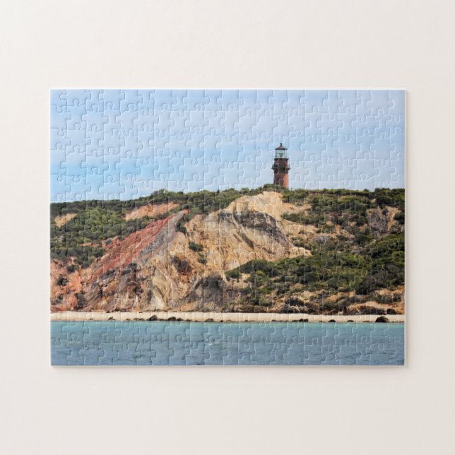 Gay Head Lighthouse, Martha's Vineyard MA Jigsaw Puzzle (Horizontal)