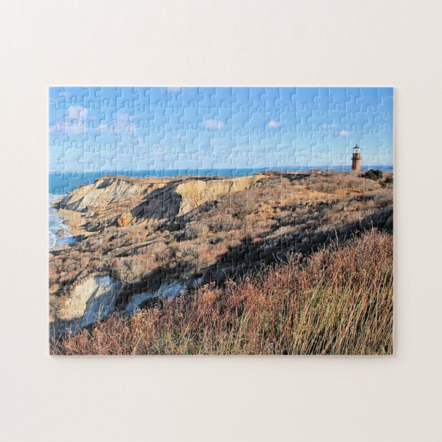 Gay Head Lighthouse, Martha's Vineyard MA Jigsaw Puzzle (Horizontal)