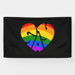 Gay Heart Banner