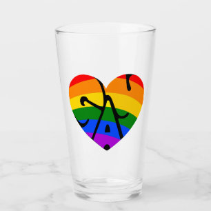 Gay Heart Glass