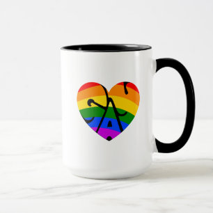 Gay Heart Mug