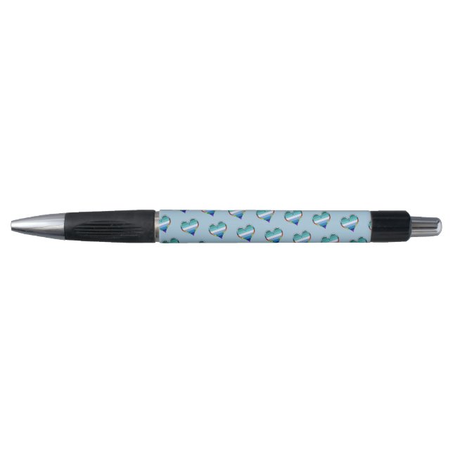 Gay Heart Pattern Pen (Front)