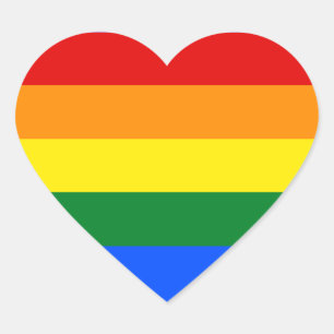Gay Heart Sticker