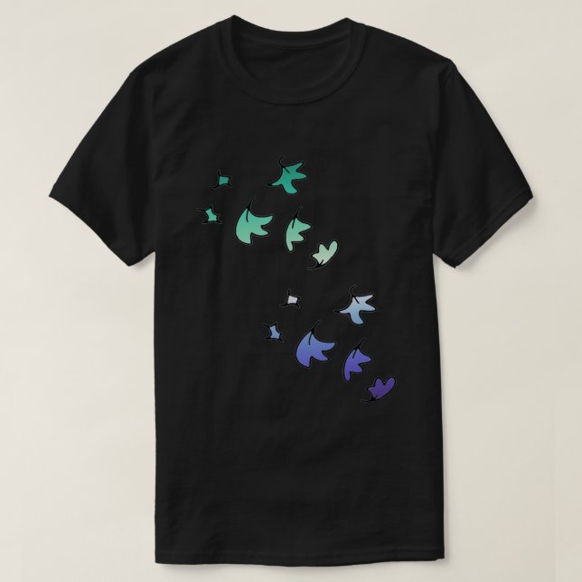 Gay Heartstopper leaves Sticker T-Shirt (Design Front)