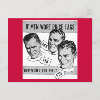 Gay humour, from the "Oops Files". Postcard