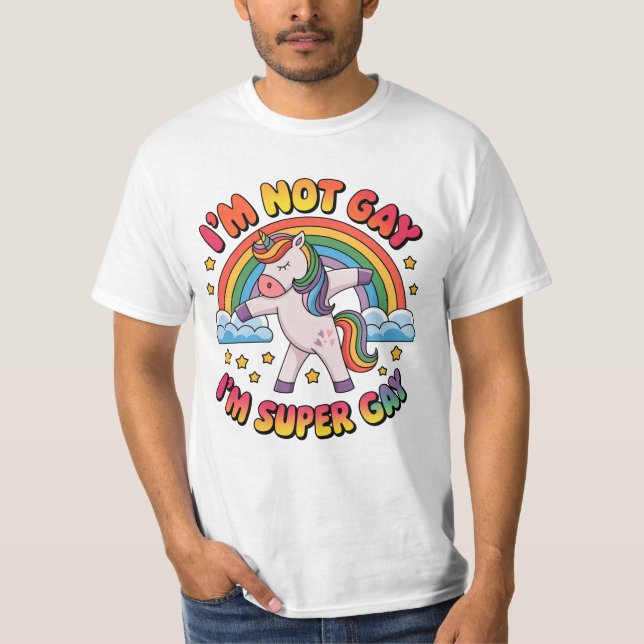  Gay Im Super Gay Sublimation-60681 T-Shirt (Front)